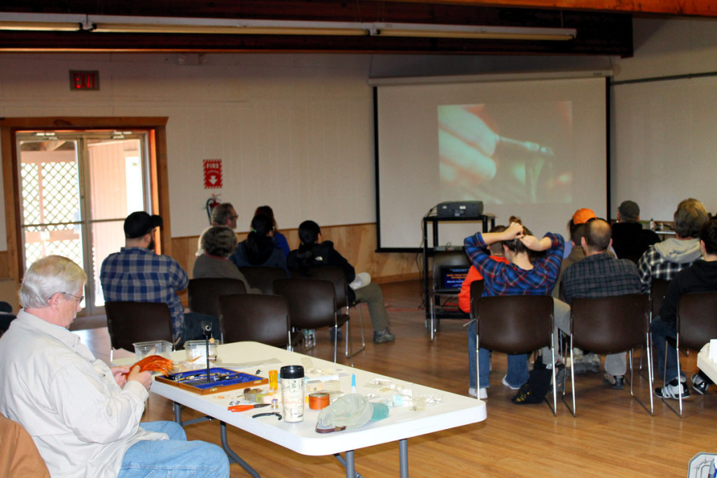 Brodhead Trout Unlimited members presented an Introduction to Fly-Fishing class at PEEC