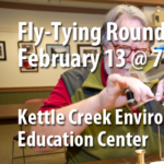 February 2019 BTU Chapter Meeting Fly Tying Round Robin