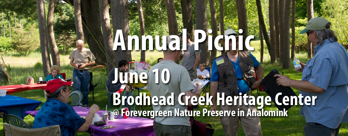 Brodhead Trout Unlimited Annual Picnic June 10 in Analomink